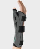 Palmar Xtec Rhizo - thumb brace Right arm with Palmar Xtec Rhizo wrist orthosis – wrist orthosis with thumb brace