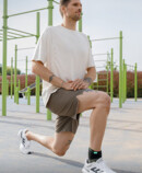 Man wearing JuzoPro Malleo Xtec Strong during exercise Man wearing JuzoPro Malleo Xtec Strong during exercise