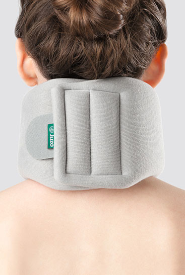 3rd product image JuzoPro cervical collar support, reverse side